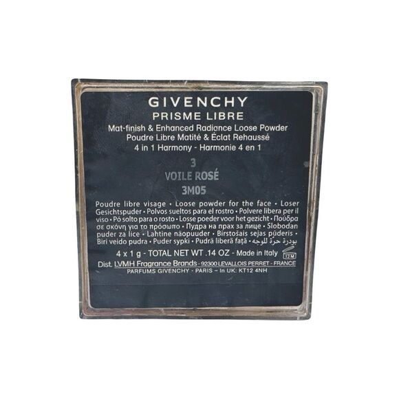 Givenchy Prisme Libre Mini 4-Color Loose Powder - 03 Voile Rosé - 1g x 4 - Picture 4 of 4